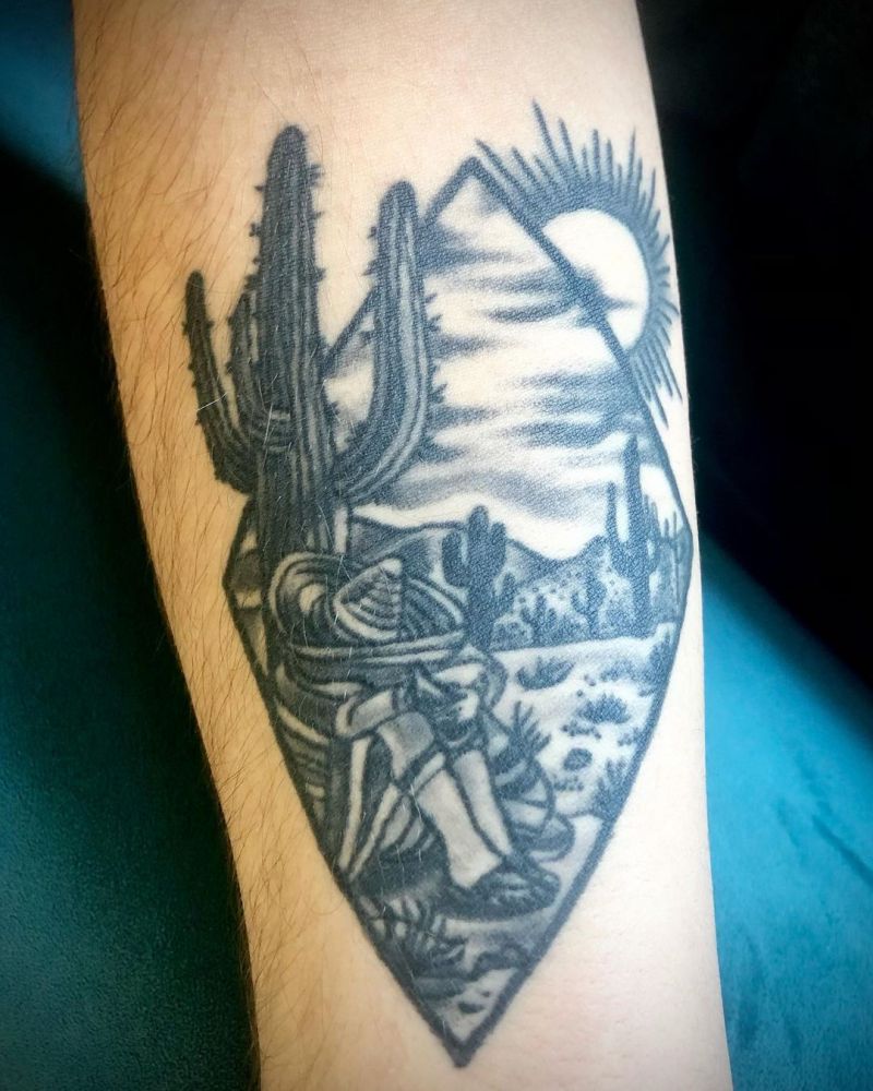 30 Pretty Desert Tattoos You Must Try