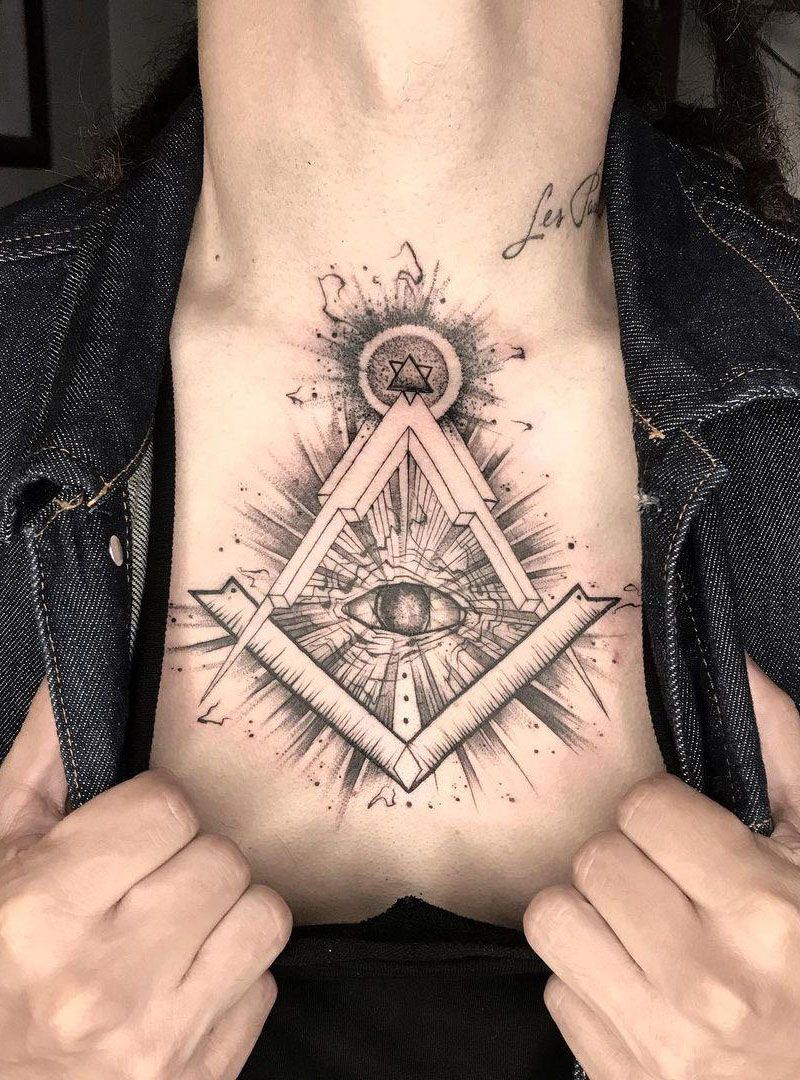 30 Pretty Freemason Tattoos You Will Love