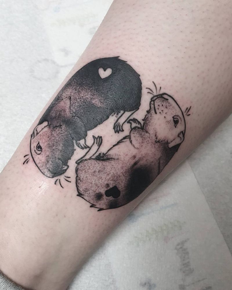 30 Pretty Guinea Pig Tattoos You Must Try