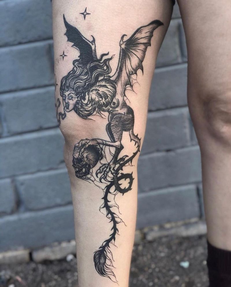 30 Perfect Harpy Tattoos Make You Attractive