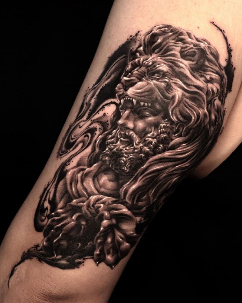 30 Pretty Hercules Tattoos You Will Love