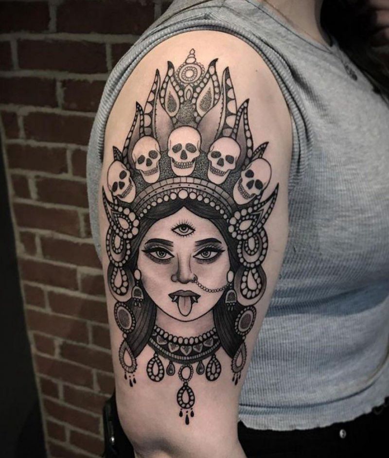 30 Pretty Kali Tattoos You Must Love