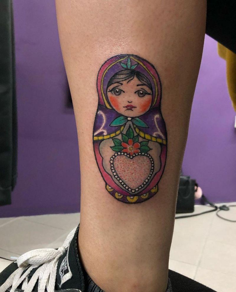 30 Pretty Matryoshka Tattoos You Will Love