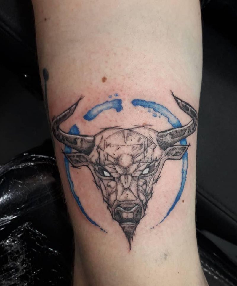 30 Pretty Taurus Tattoos to Inspire You