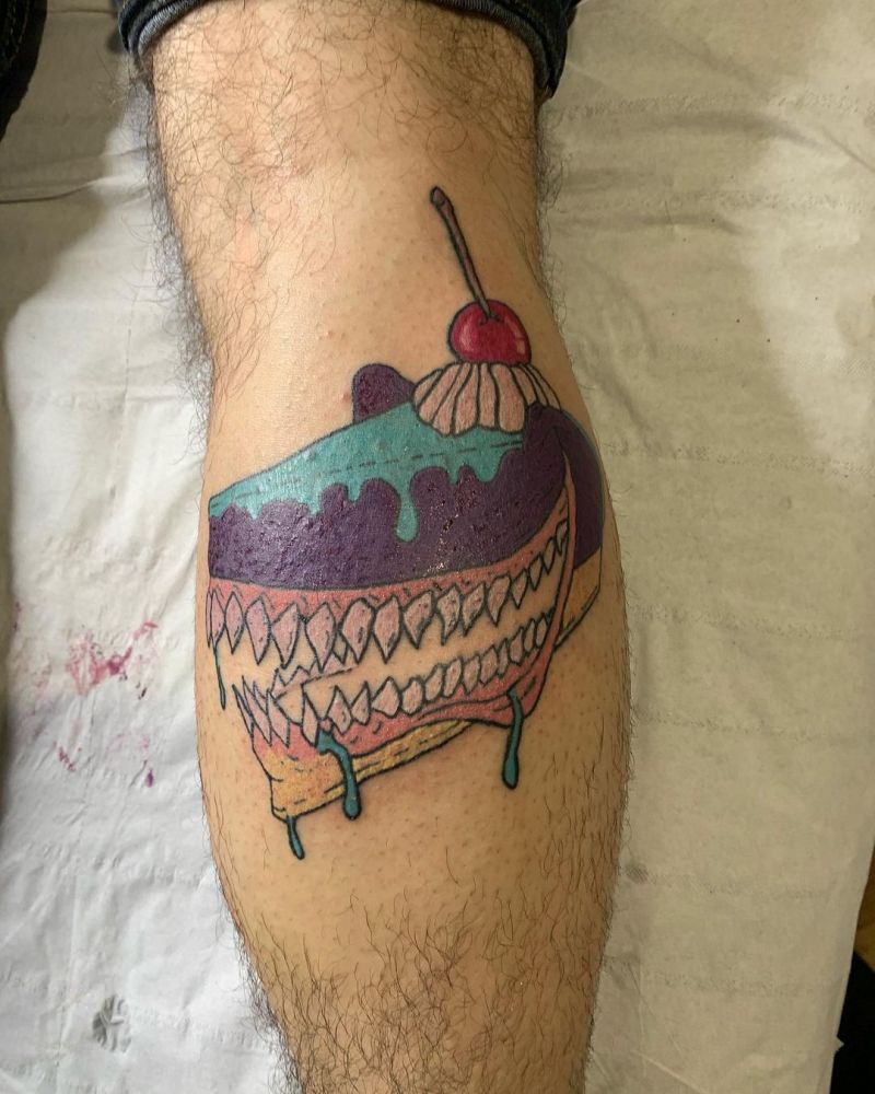 30 Pretty Cake Tattoos You Will Love