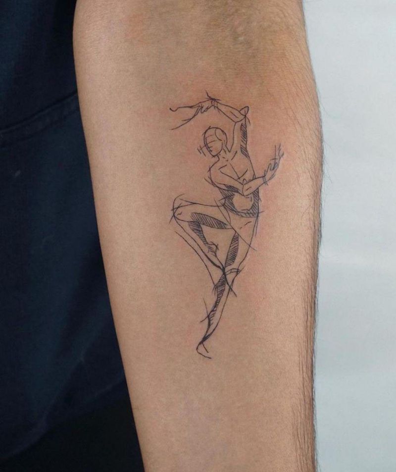 30 Pretty Dancer Tattoos Improve Your Temperament