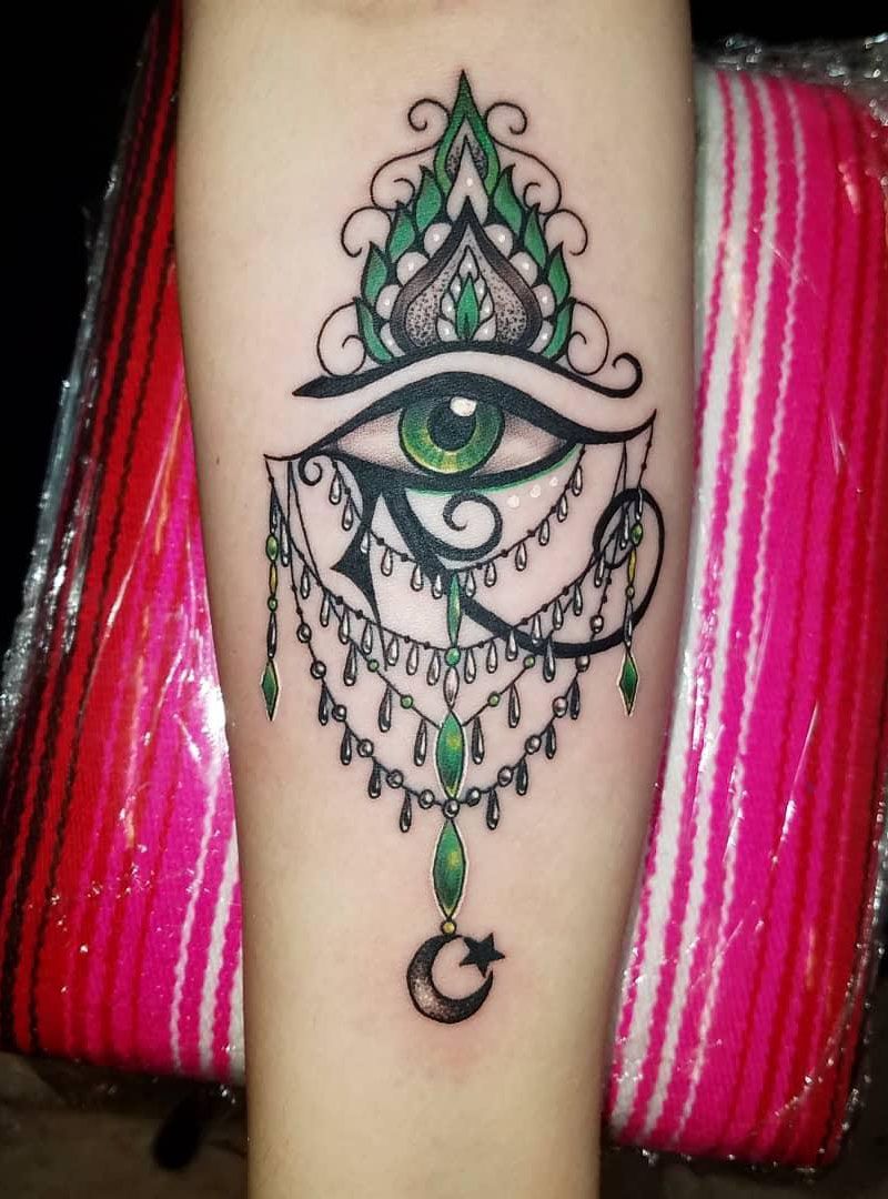 30 Pretty Eye of Horus Tattoos You Must Love