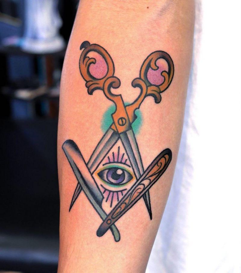 30 Pretty Freemason Tattoos You Will Love