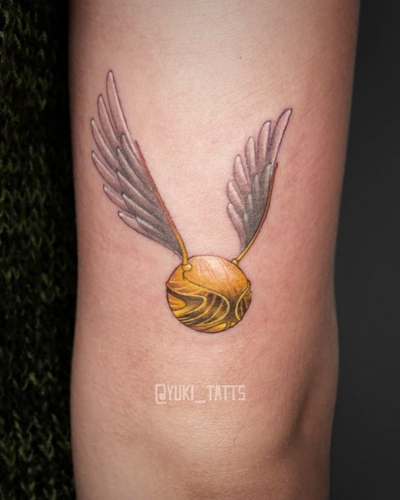 30 Pretty Gold Tattoos to Inspire You