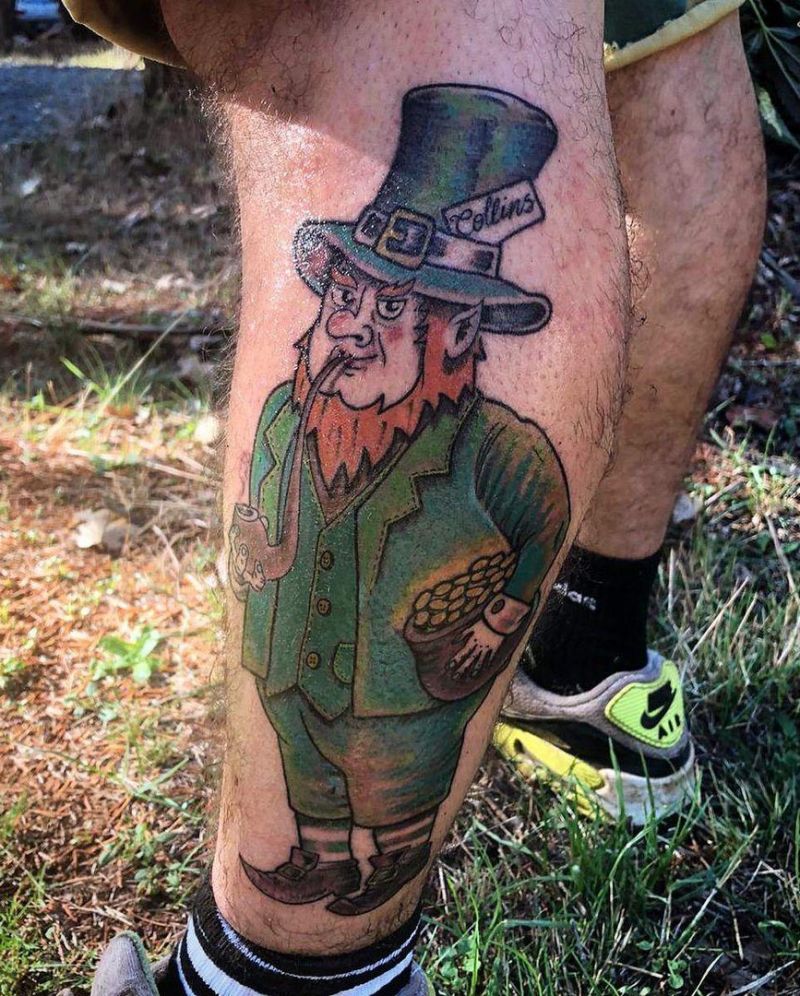 30 Pretty Leprechaun Tattoos for inspiration