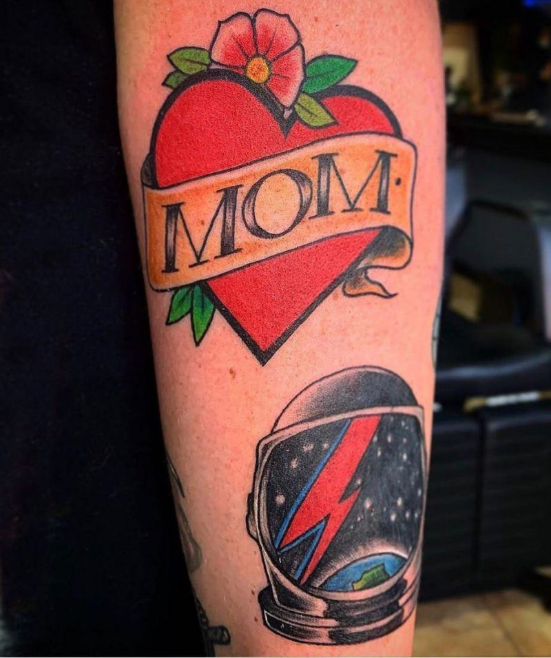 30 Pretty Mom Heart Tattoos You Must Try