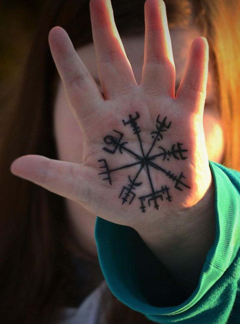 30 Pretty Vegvisir Tattoos Make You Attractive