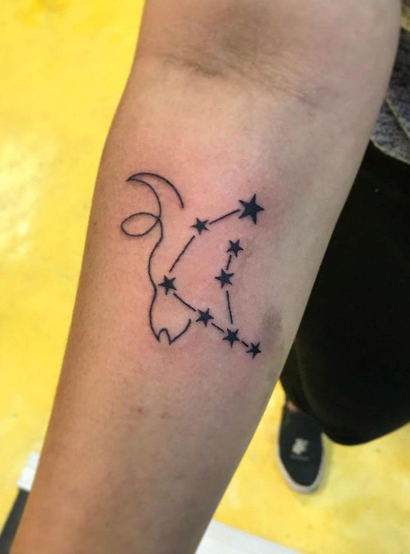 30 Pretty Capricorn Tattoos Give You an Unexpected Feeling