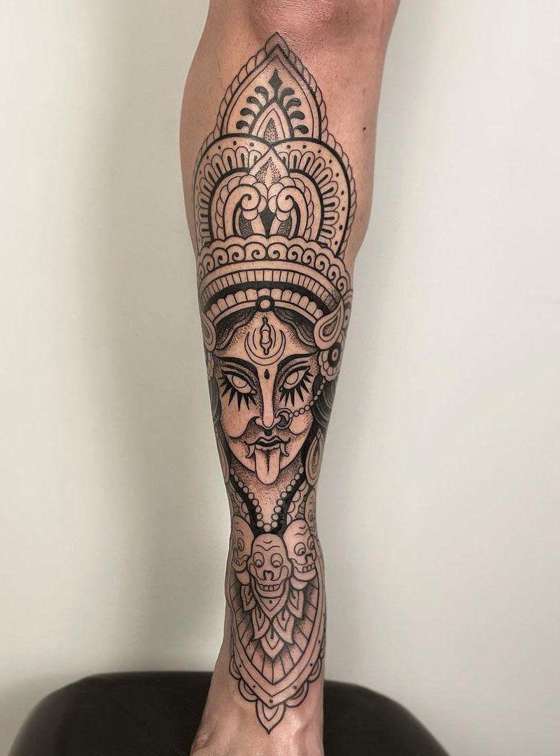 30 Pretty Kali Tattoos You Must Love