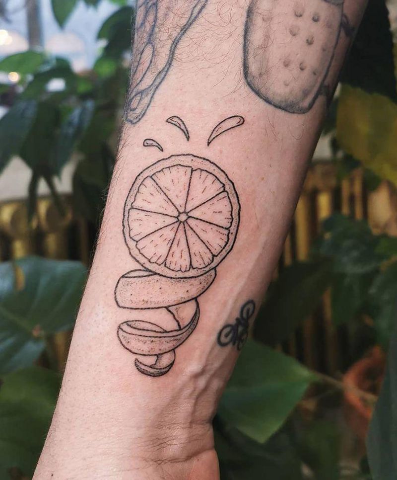 30 Pretty Orange Tattoos You Must Love