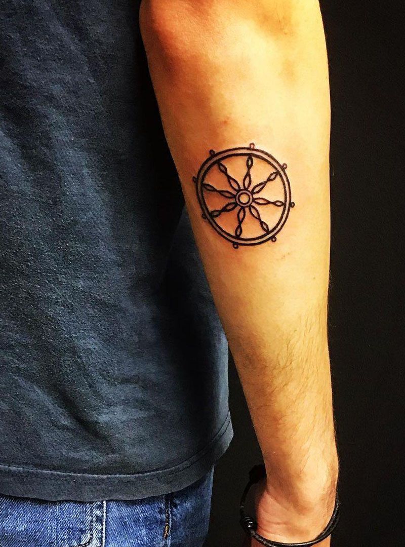 30 Pretty Rudder Tattoos You Must Try