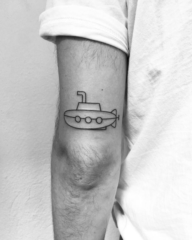 30 Pretty Submarine Tattoos You Will Love