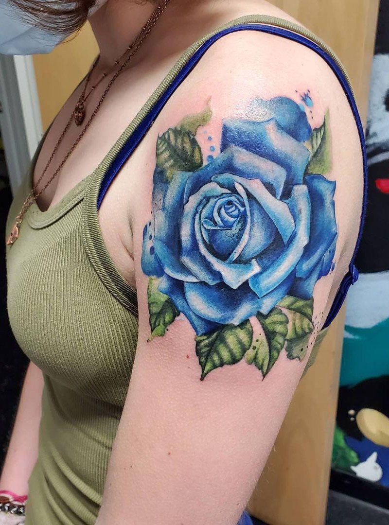 30 Pretty Watercolor Flower Tattoos You Will Love