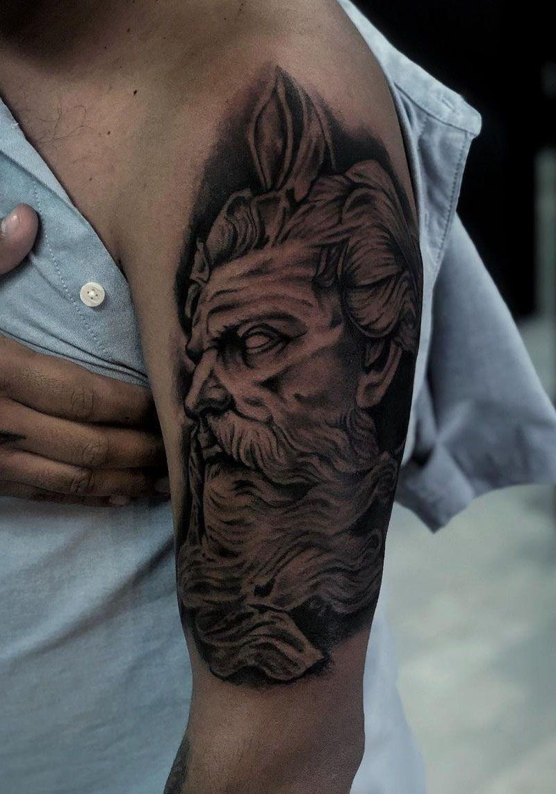 30 Pretty Zeus Tattoos You Must Try