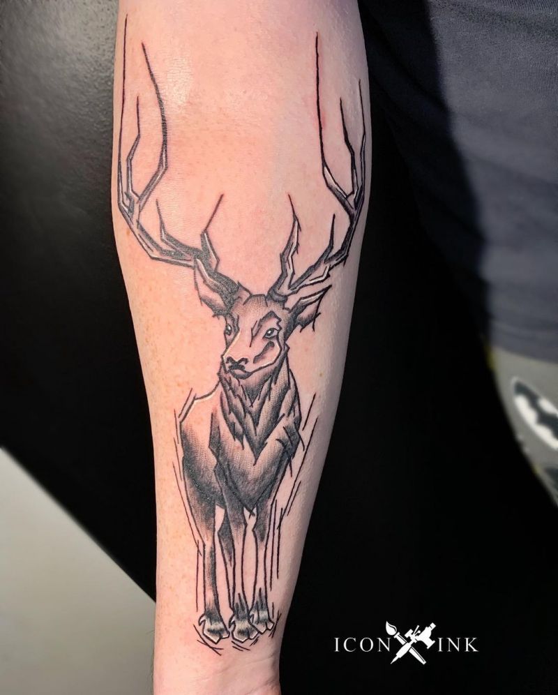 30 Pretty Caribou Tattoos You Will Love