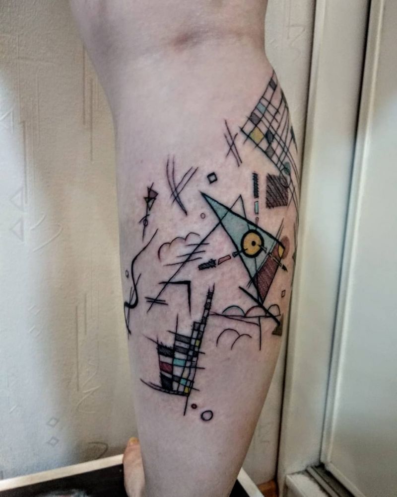 30 Pretty Kandinsky Tattoos to Inspire You