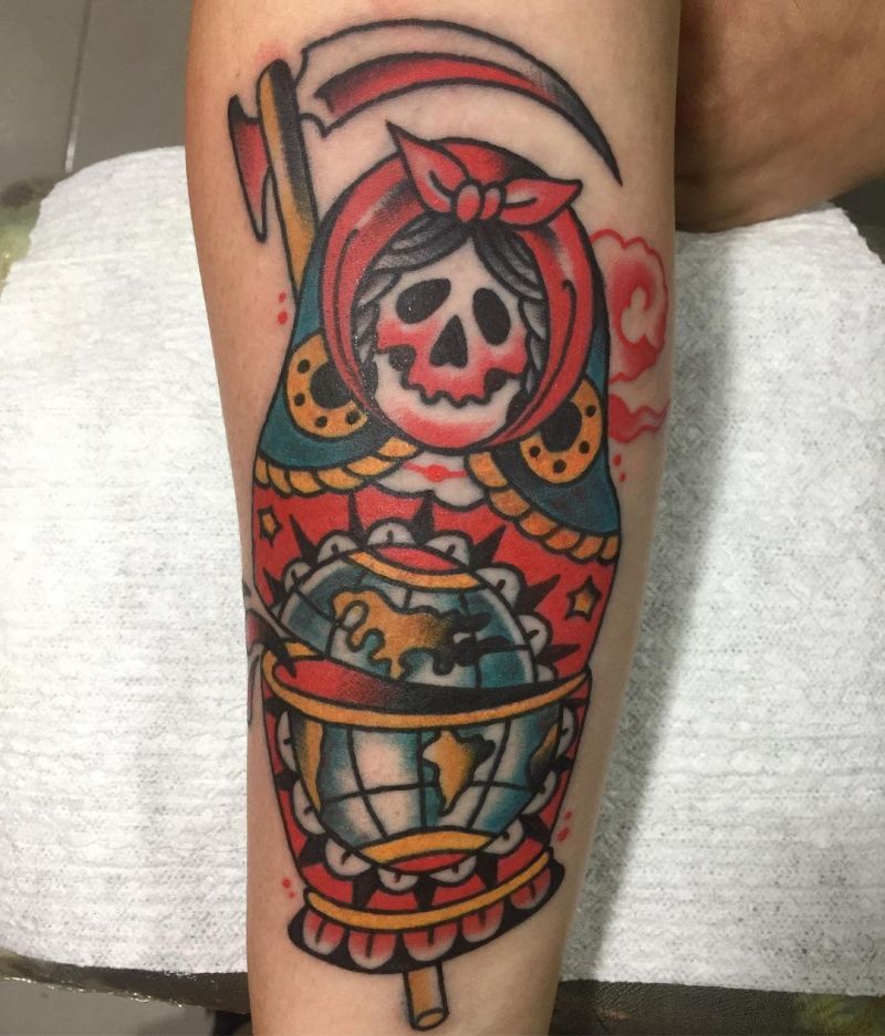 30 Pretty Matryoshka Tattoos You Will Love