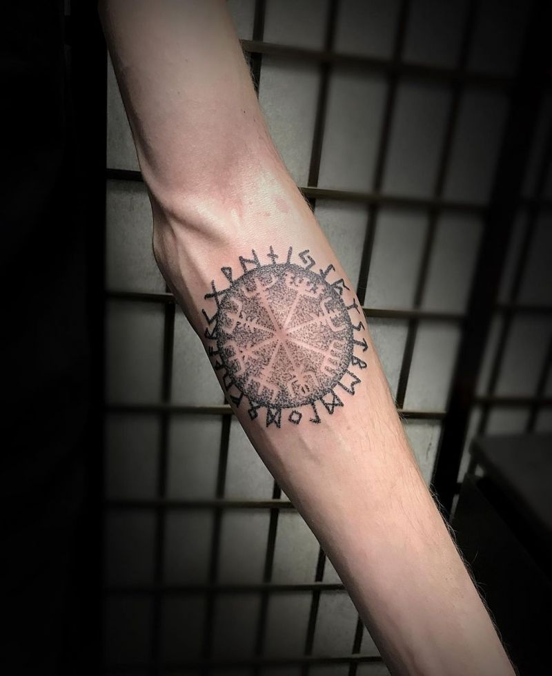 30 Pretty Vegvisir Tattoos Make You Attractive