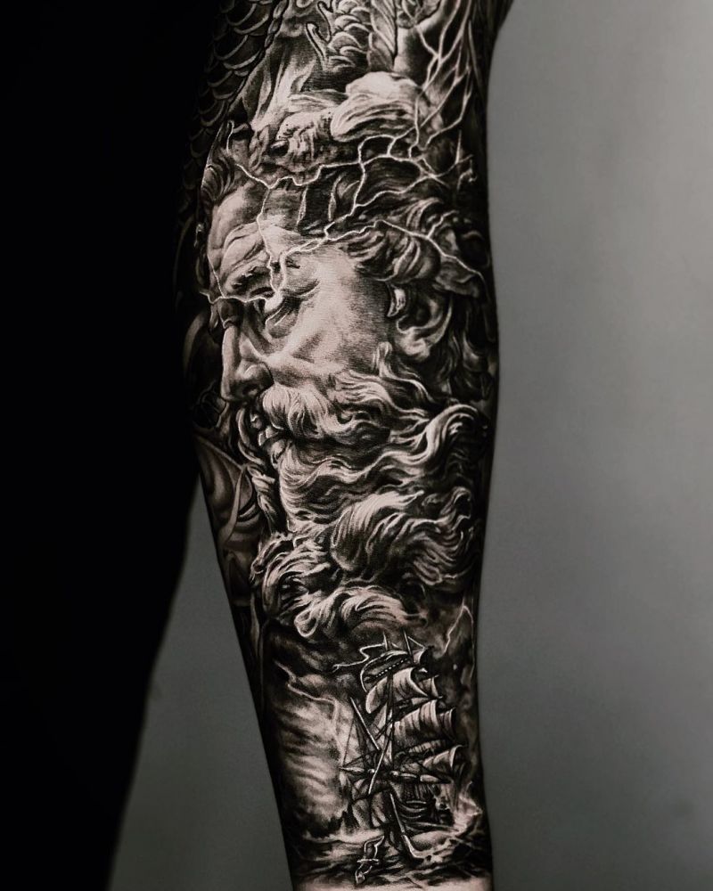 30 Pretty Zeus Tattoos You Must Try