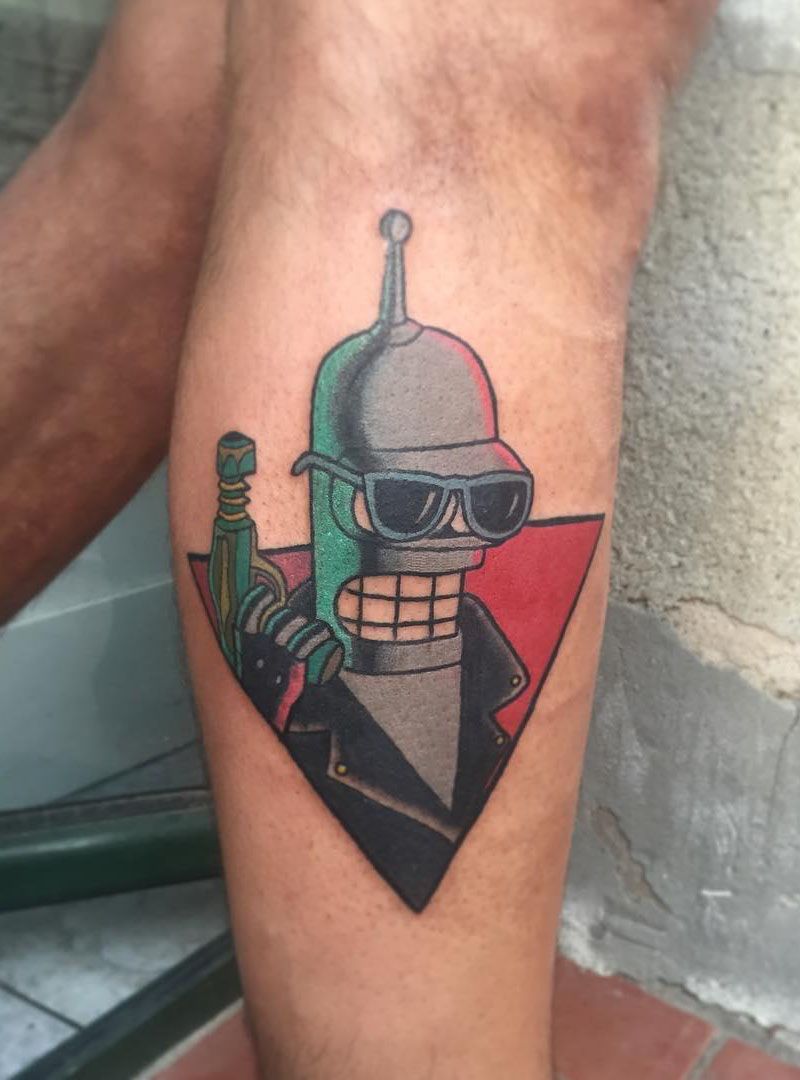 30 Pretty Bender Tattoos You Will Love