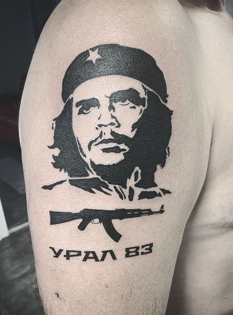 30 Pretty Che Guevara Tattoos to Inspire You