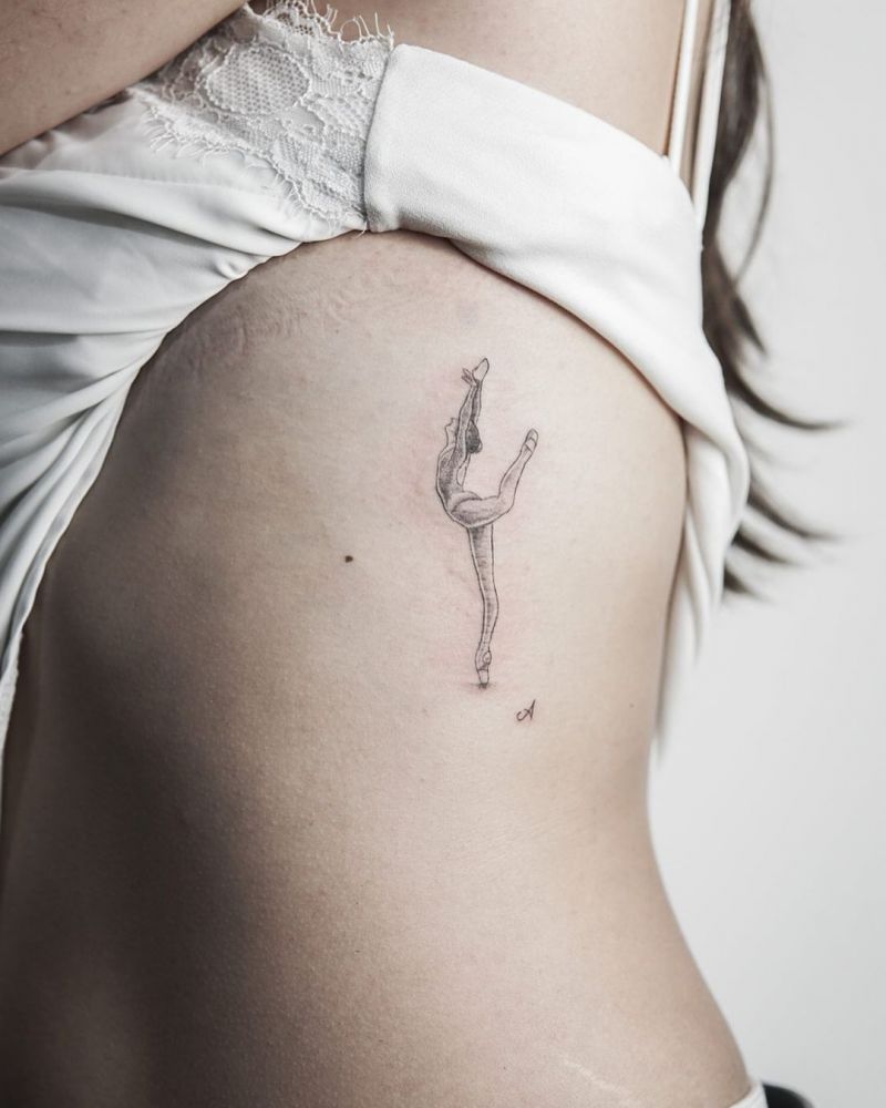 30 Pretty Dancer Tattoos Improve Your Temperament