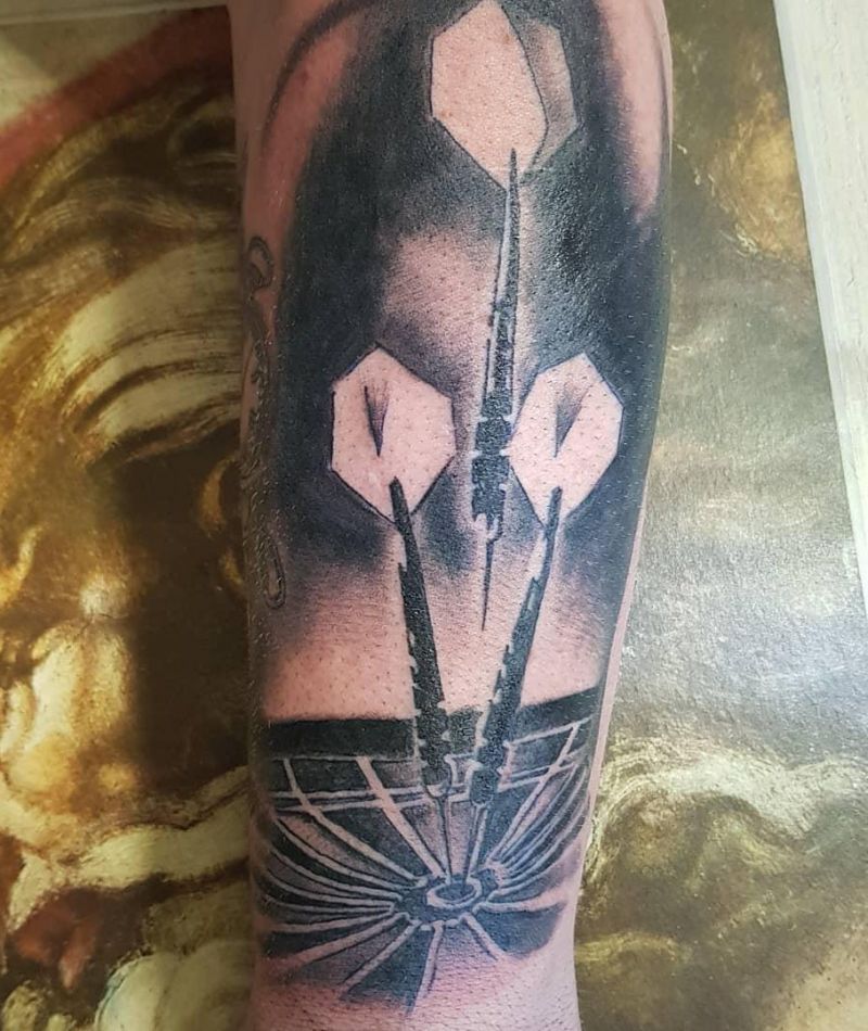 30 Pretty Dart Tattoos You Can't Miss