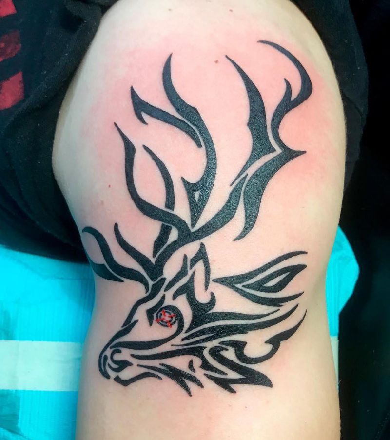 30 Pretty Caribou Tattoos You Will Love