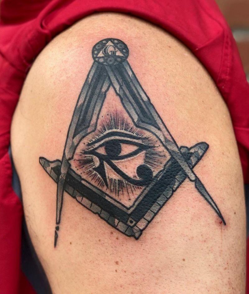 30 Pretty Freemason Tattoos You Will Love