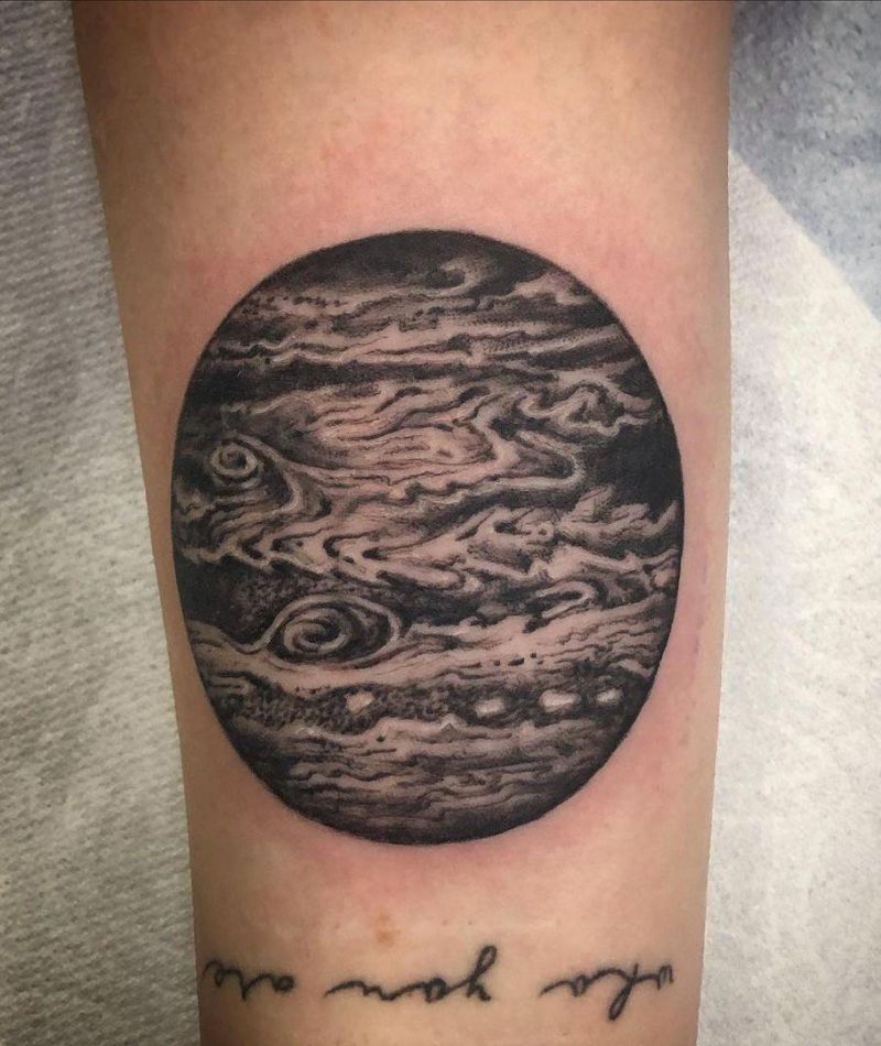 30 Pretty Jupiter Tattoos You Can't Miss