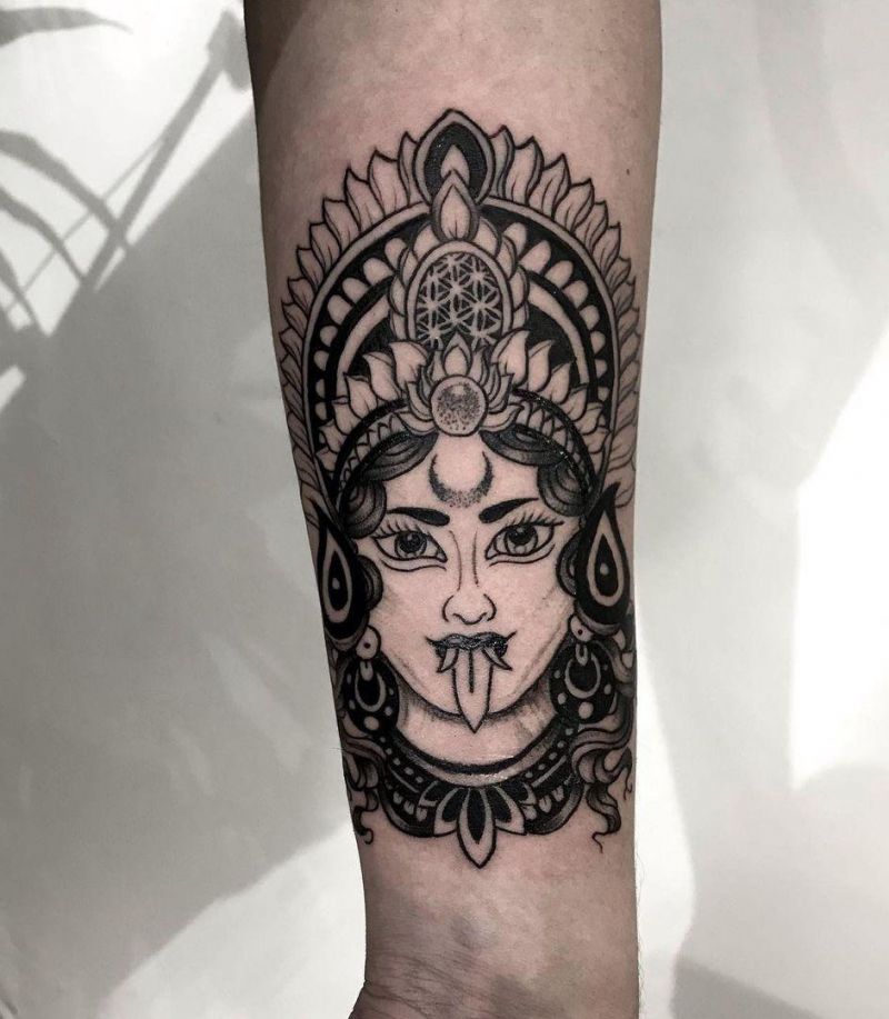 30 Pretty Kali Tattoos You Must Love