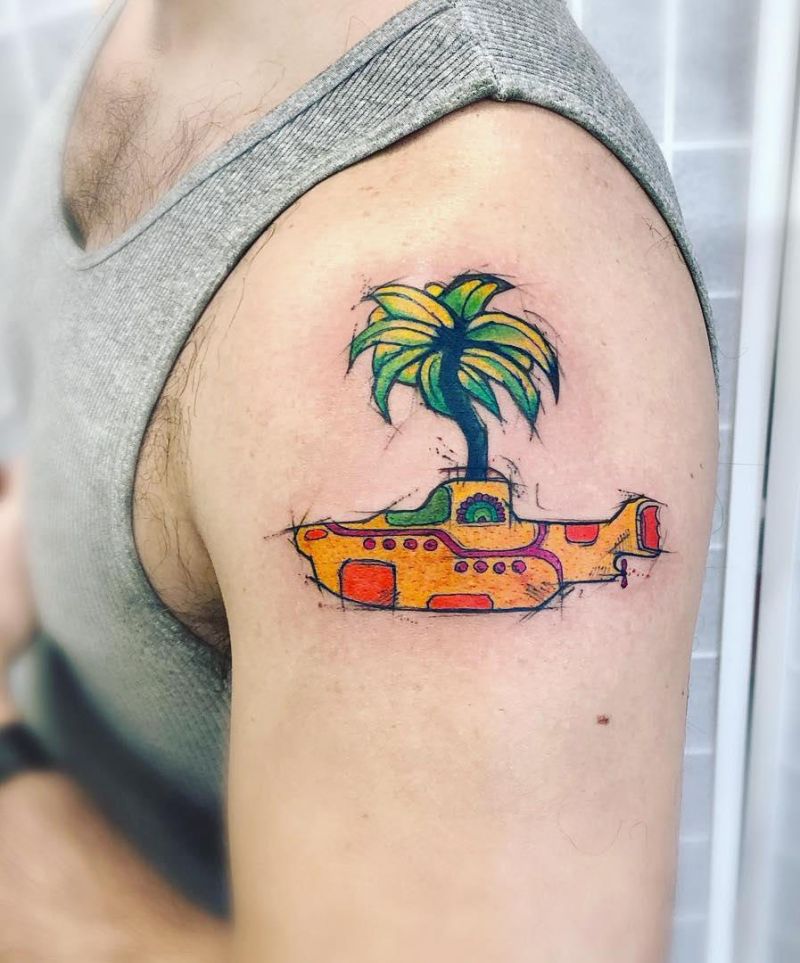 30 Pretty Submarine Tattoos You Will Love