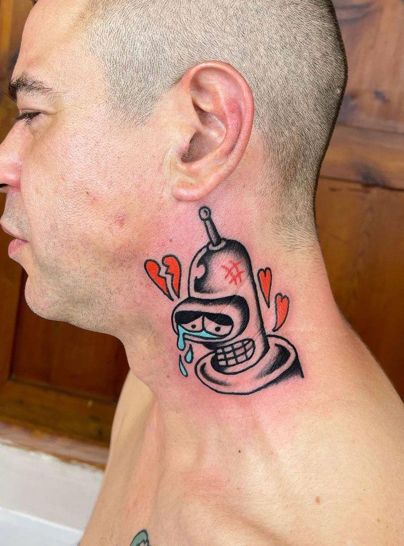 30 Pretty Bender Tattoos You Will Love