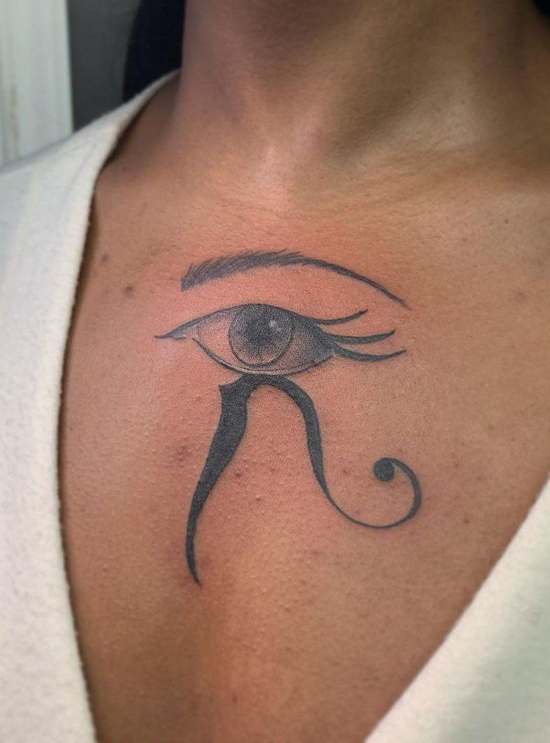 30 Pretty Eye of Horus Tattoos You Must Love