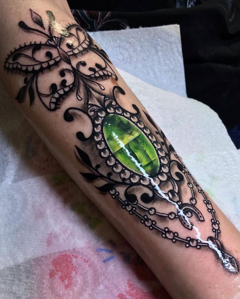 30 Pretty Lace Tattoos That Make You Excited