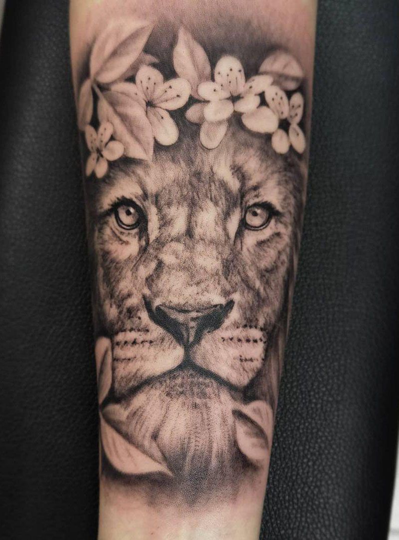 30 Perfect Lioness Tattoos You Will Love