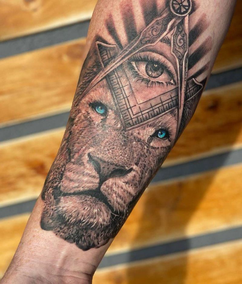 30 Pretty Freemason Tattoos You Will Love