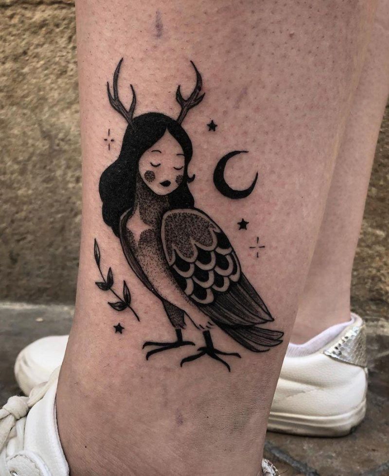 30 Perfect Harpy Tattoos Make You Attractive