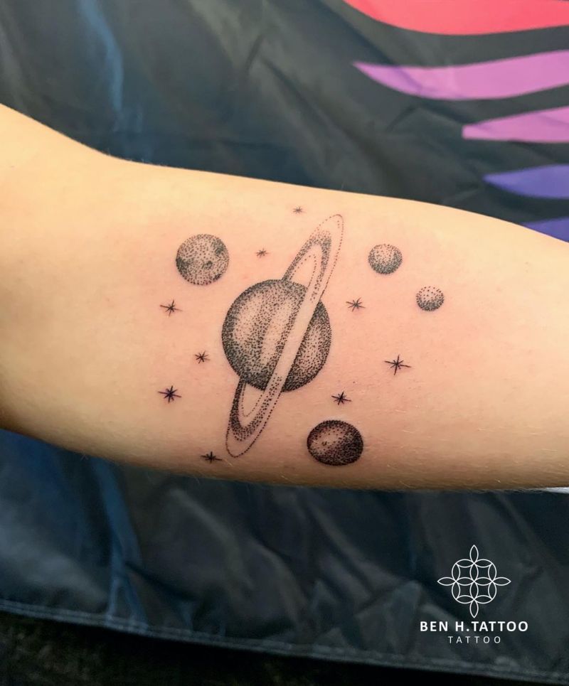 30 Pretty Jupiter Tattoos You Can't Miss