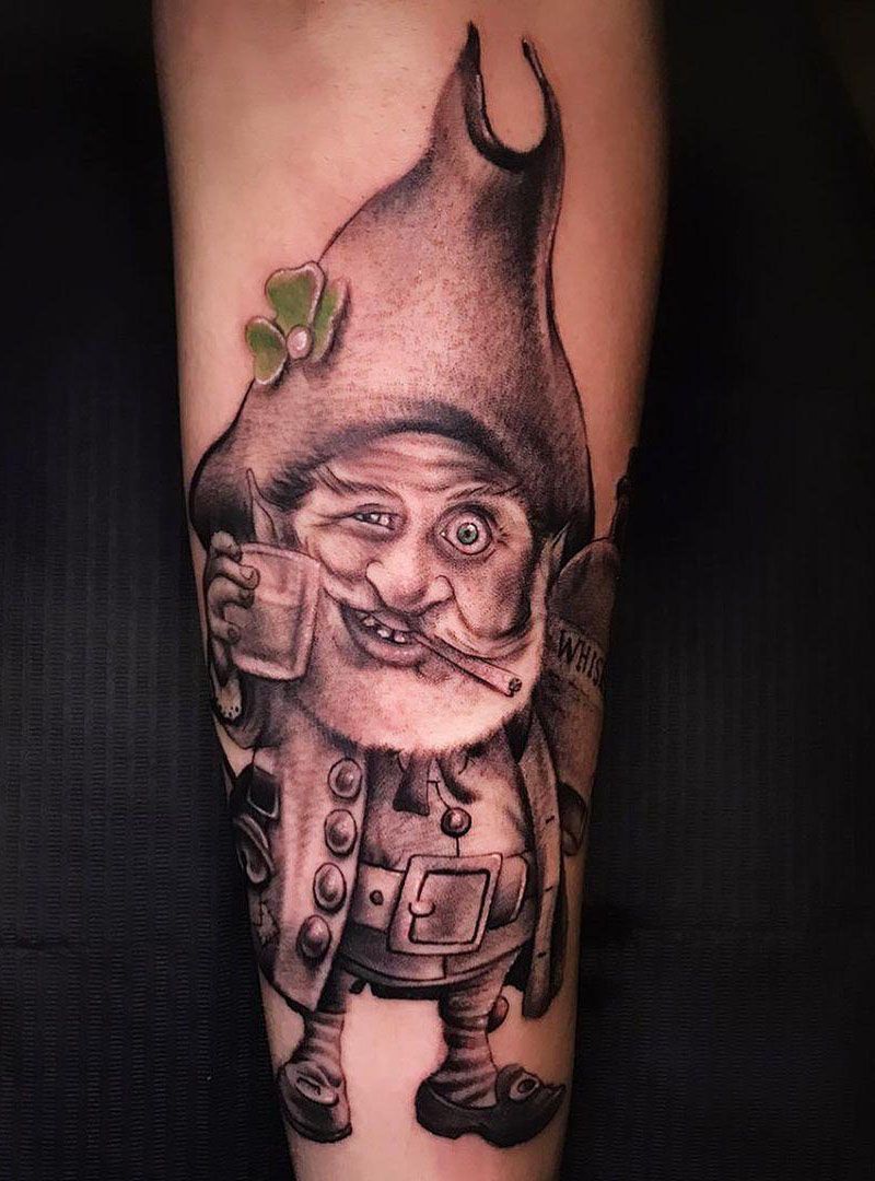 30 Pretty Leprechaun Tattoos for inspiration