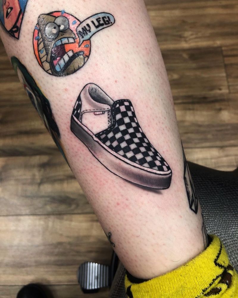 30 Pretty Shoe Tattoos You Will Love