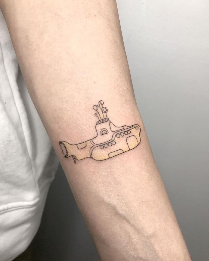 30 Pretty Submarine Tattoos You Will Love