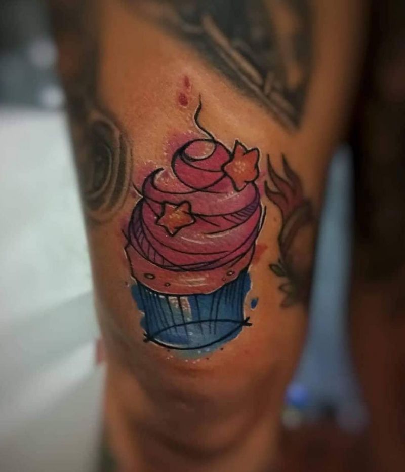 30 Pretty Cake Tattoos You Will Love