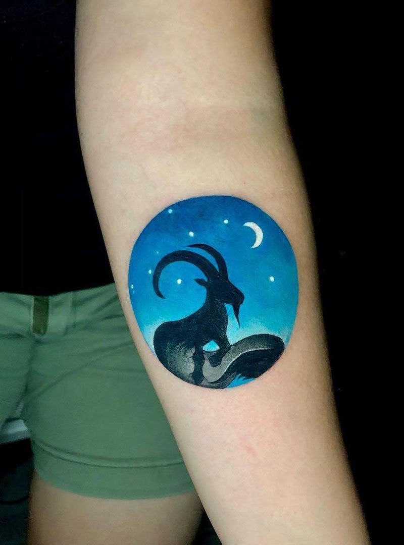 30 Pretty Capricorn Tattoos Give You an Unexpected Feeling