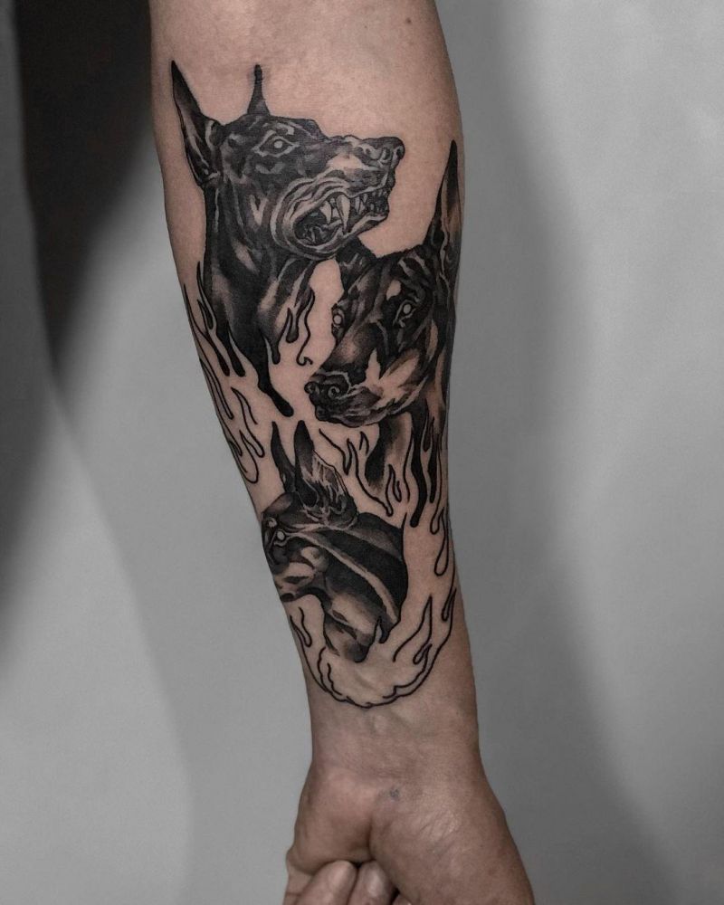 30 Pretty Cerberus Tattoos You Will Love to Try